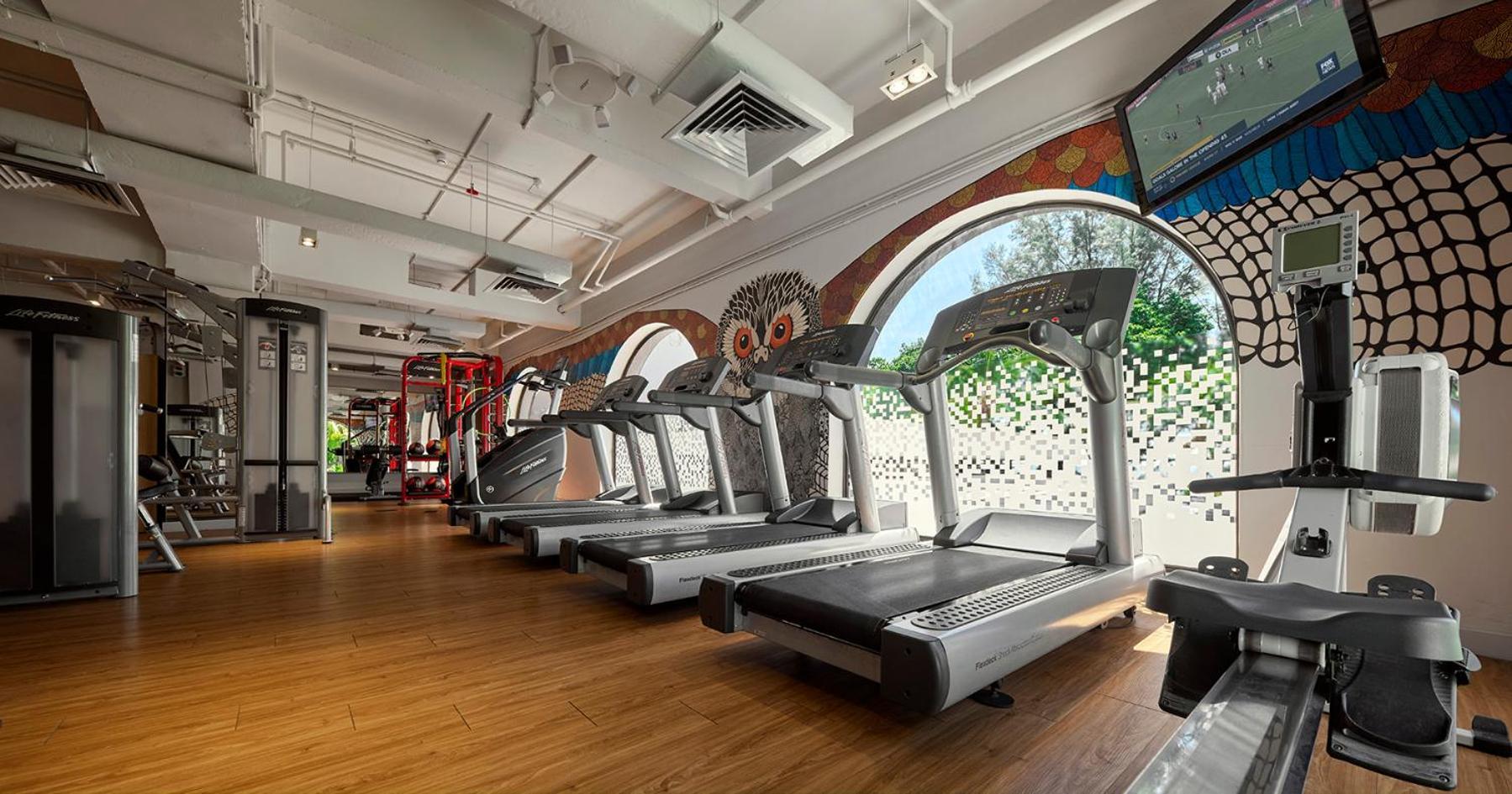 באטו פרינג'י Parkroyal Penang Resort מראה חיצוני תמונה The gym at the hotel